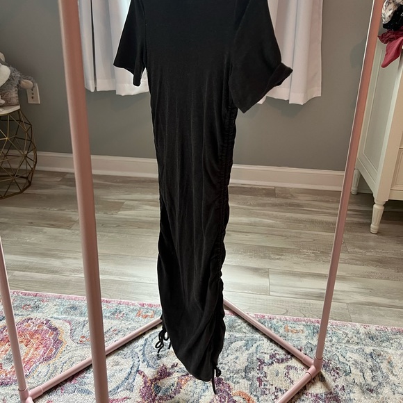 Zara Dark Grey Dress - Picture 2 of 4